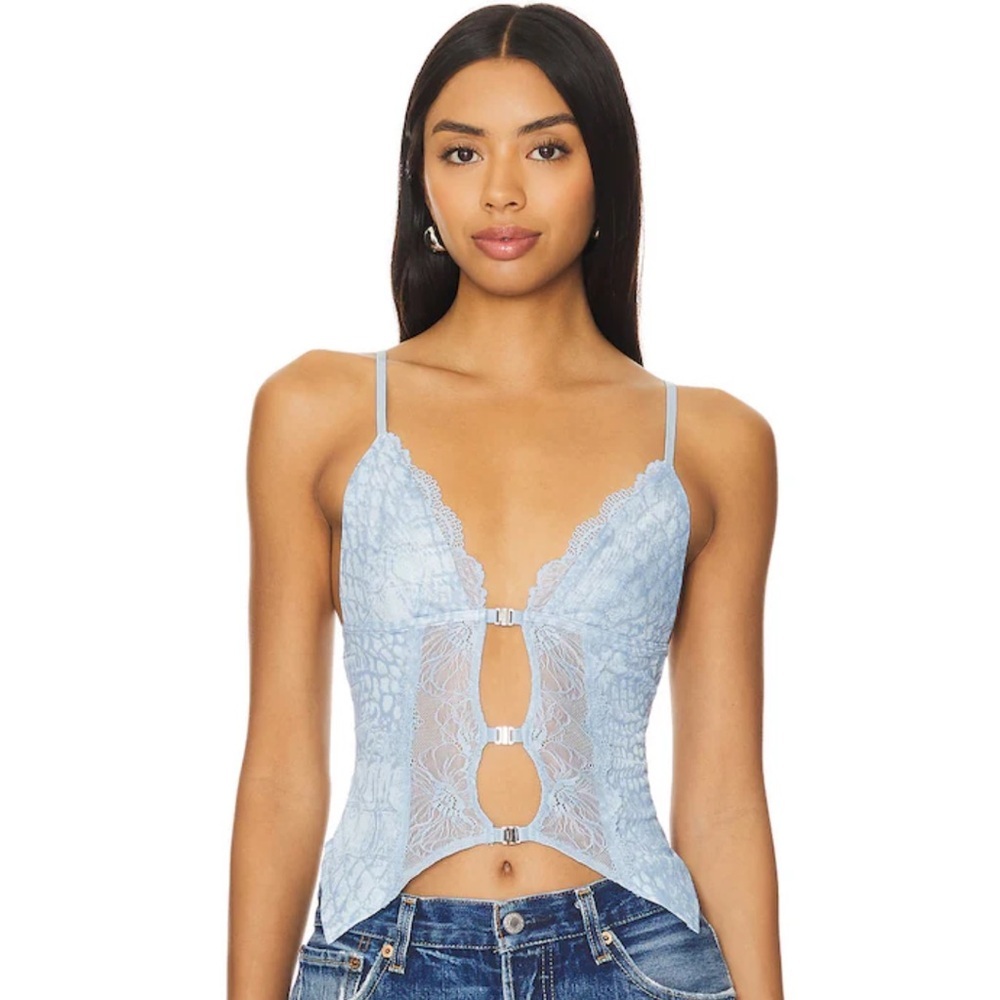 NWT I.AM.GIA Keller Top in Baby Blue